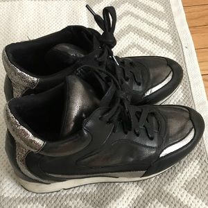 Dressy Wedge Sneakers
